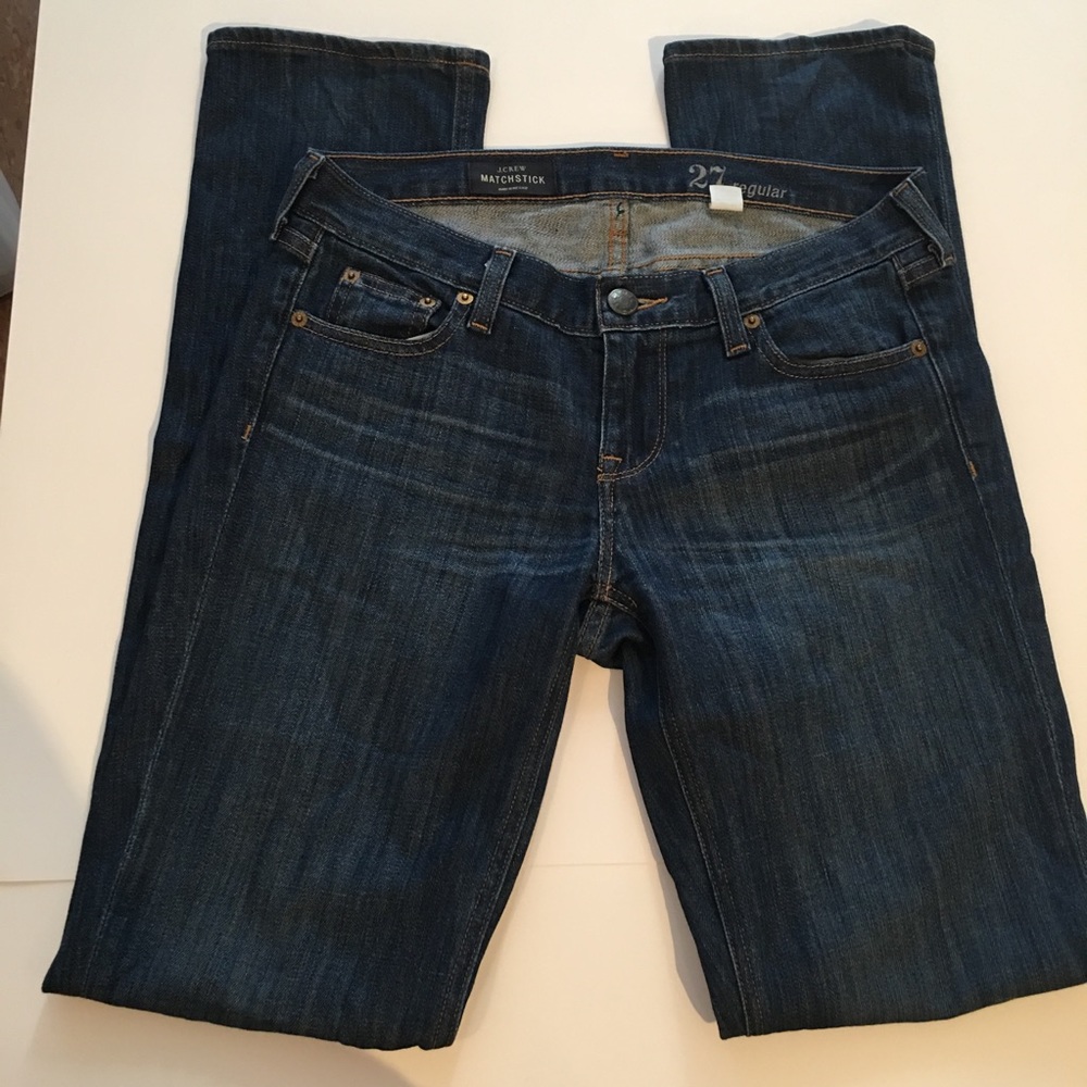 J.Crew-Matchstick Jeans 27 Regular